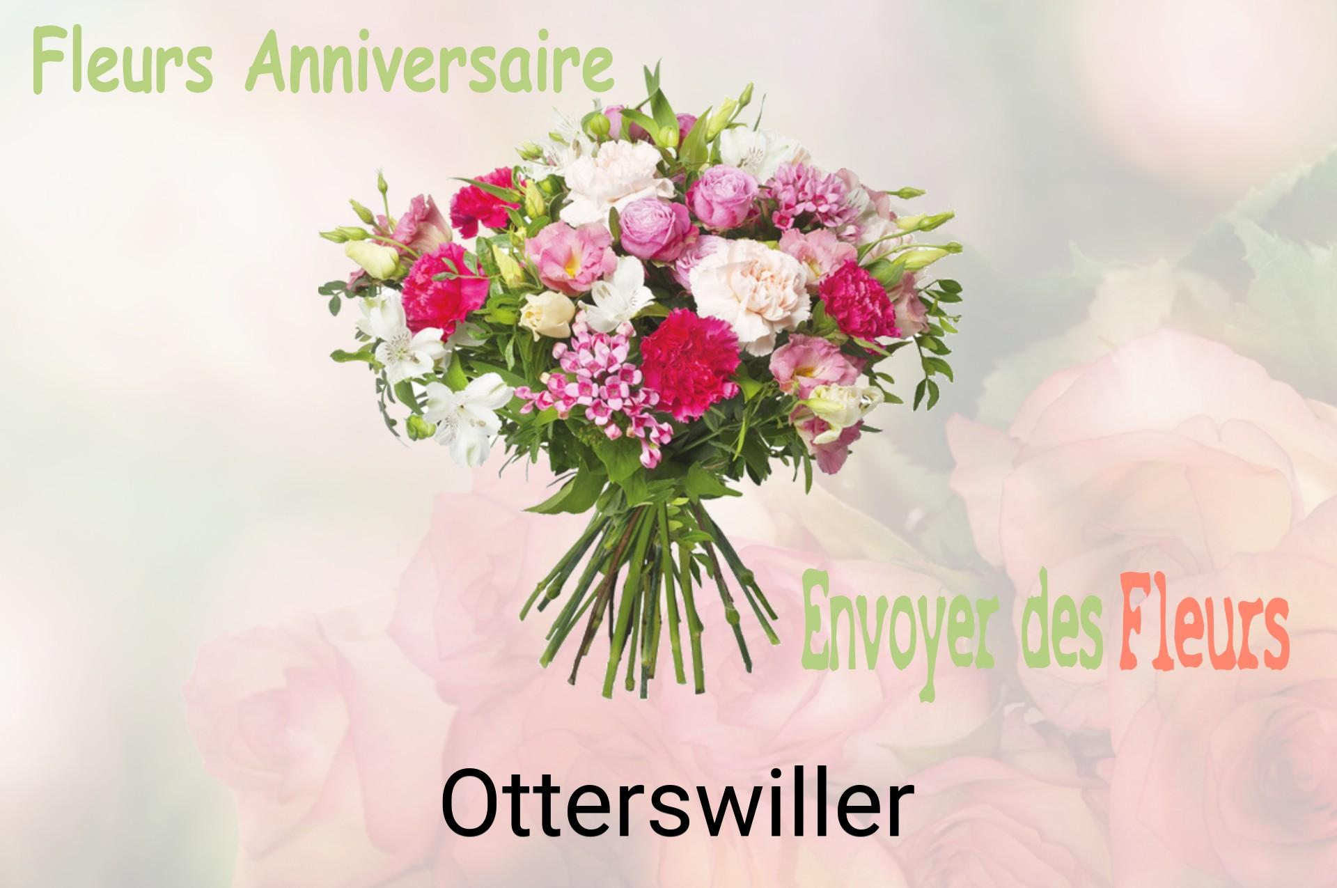 Bouquet de fleurs d’anniversaire livré à Otterswiller